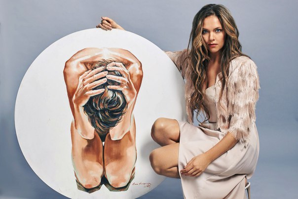 Анна Красная, петербургский художник