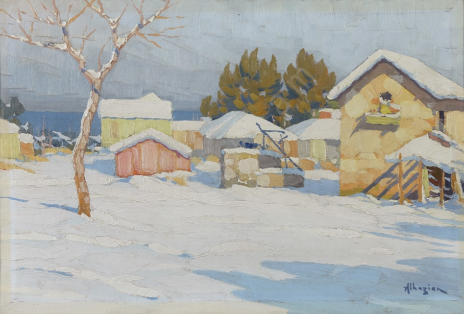 Оганес Алхазян, армянский живописец