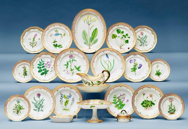 сервиз Flora Danica