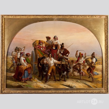 «Прибытие жнецов в Понтийские болота»