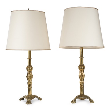 Парные настольные лампы в стиле неоклассицизм