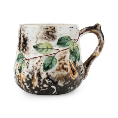 Кружка «Березовый пень» Хайтинской фарфоровой фабрики