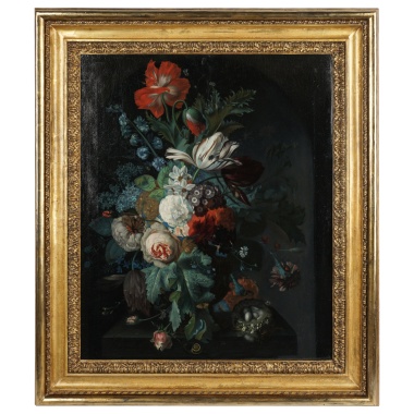 Цветочный натюрморт в голландском стиле