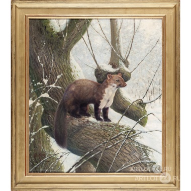 Хауг Кристиан «Куница зимой»