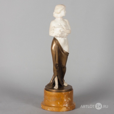 Скульптура кабинетная «Аллегория осени»