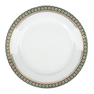 Тарелка фабрики Кузнецова в Риге