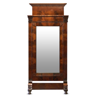 Зеркало псише в стиле ампир