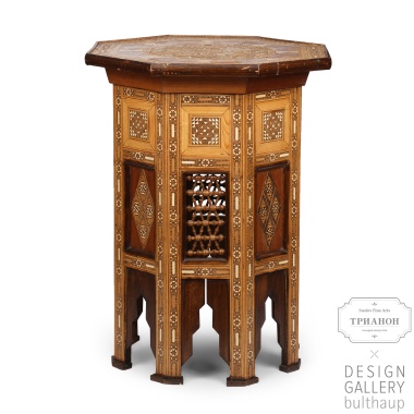 Марокканский декоративный столик в дамасском стиле