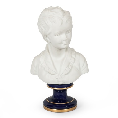Бюст Александра Броньяр фабрики Лимож