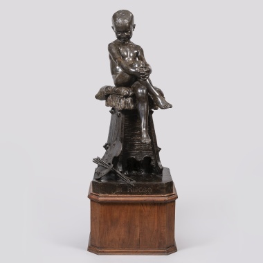 Скульптура крупной формы «Отдыхающий» Луиджи Секки