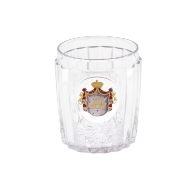 Стакан "Банкетного" сервиза с вензелем "АФ" Императорский стеклянный завод