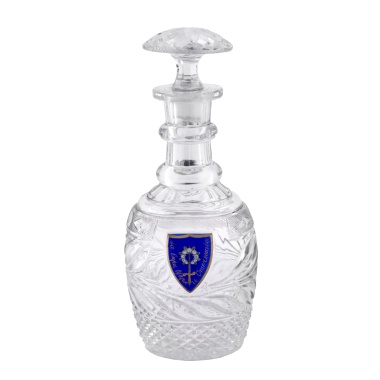 Графин из сервиза дворца "Коттедж". Императорский стеклянный завод