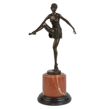 Скульптура в стиле ар-деко «Танцовщица» 