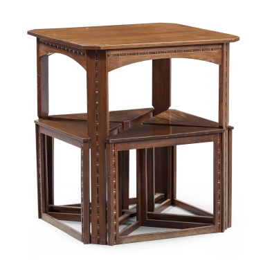 Журнальный столик-трансформер в стиле ар-деко