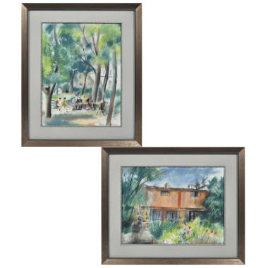 Рохлина Вера Николаевна «В парке» и «Дача»