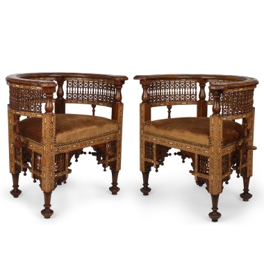 Парные кресла в мавританском стиле