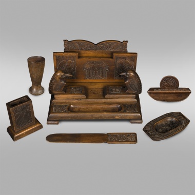 Чернильный набор в русском стиле по проекту В.П. Ворноскова