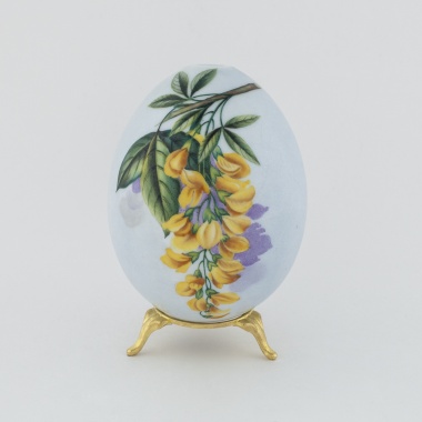 Пасхальное яйцо «Жёлтая цветущая глициния» Императорского фарфорового завода