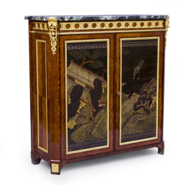 Полушкаф французской мастерской Анри Жансена