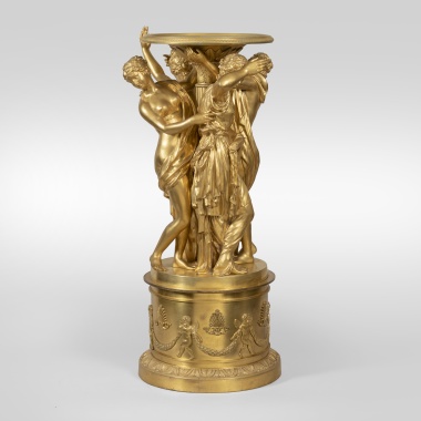 Настольное украшение парадного стола «Времена года» мастерской Пьера Филиппа Томира