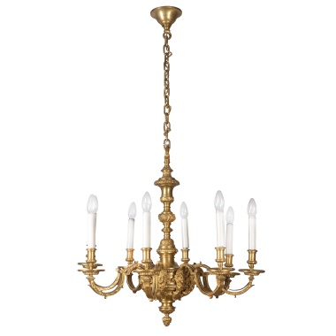 Люстра в стиле Людовика XIV по модели Андре-Шарля Буля