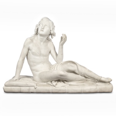 Мраморная скульптура «Эрот в образе юноши»