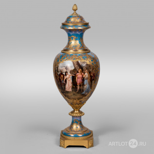 Декоративная ваза «Тристан и Изольда»