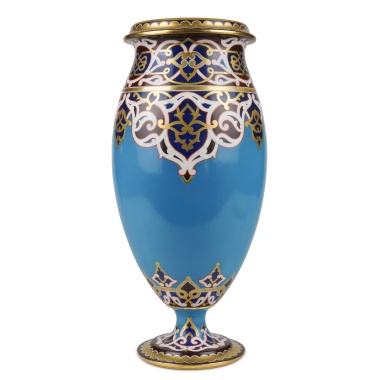 Ваза Императорского фарфорового завода в византийском вкусе