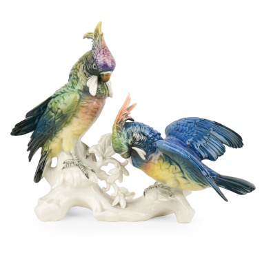 Статуэтка «Какаду» фабрики Карла Энса