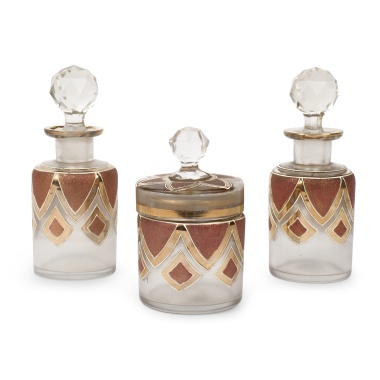 Парфюмерный набор стекольного завода Богемия