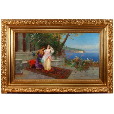 Пьетро Баруччи «Сцена в Помпеях» 