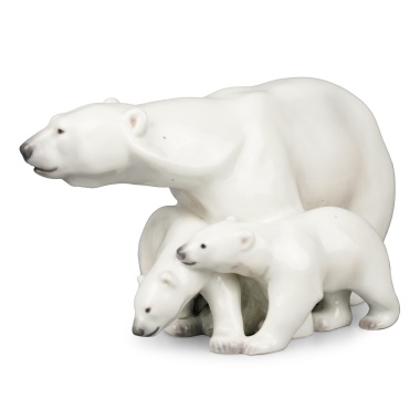 «Медведица с медвежатами» по модели Даль Йенсена