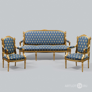 Мебельный гарнитур в стиле Людовика XVI
