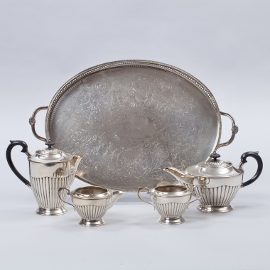 Кофейный сервиз в стиле ар-деко