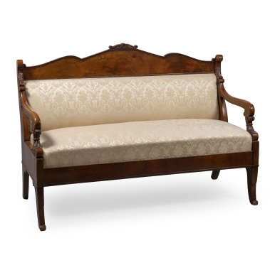 Русский диван в стиле ампир