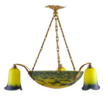 Люстра в стиле ар-нуво