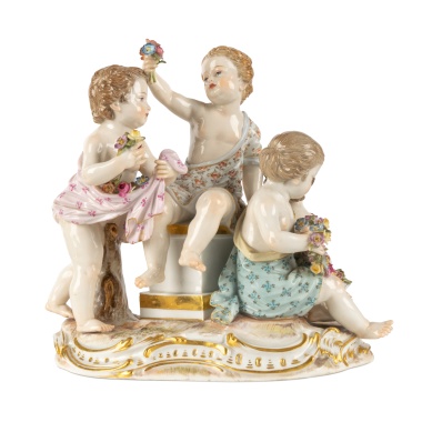 «Аллегория весны» мануфактуры Майсен по модели И. Кендлера