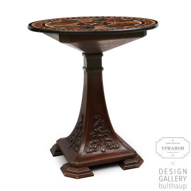 Столик-геридон с мозаичной столешницей «pietra dura»