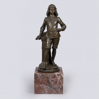 Скульптура «Жан - юный музыкант» Фердинанда Февра