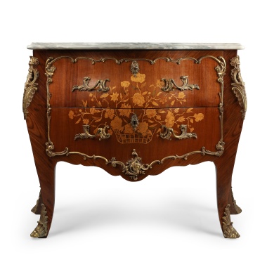 Комод в стиле Людовика XV с маркетри