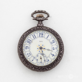Карманные подарочные часы открытого типа «Из Тулона в Кронштадт»