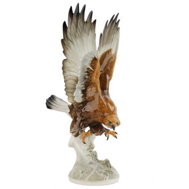 Статуэтка «Орел, парящий над волнами» фабрики Хутченройтер