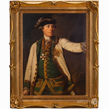 Портрет российского адмирала С.К. Грейга