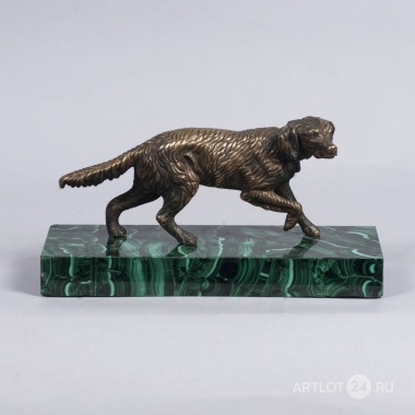 Статуэтка "Бегущий пес"