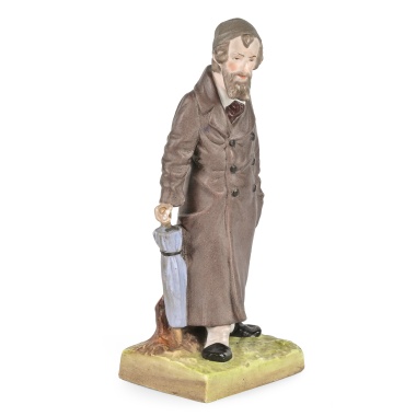 Статуэтка «Еврей» завода Ф.Я.Гарднера