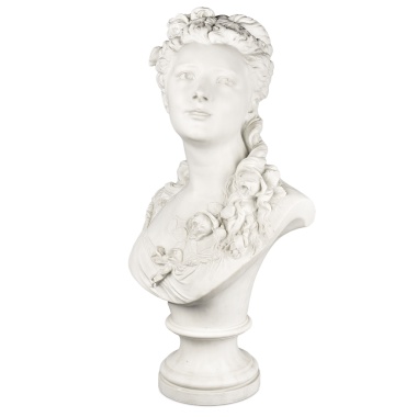 Бюст «Аллегория Флоры» работы Альберта-Эрнеста Каррье-Беллеза