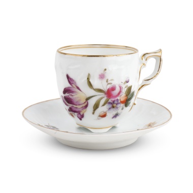 Кофейная пара редкой формы