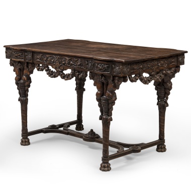 Двусторонний консольный стол в стиле Ренессанс
