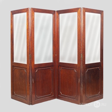Четырехстворчатая ширма в стиле ампир