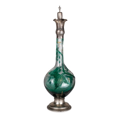 Графин «Виноградные листья» мануфактуры Эмиля Галле